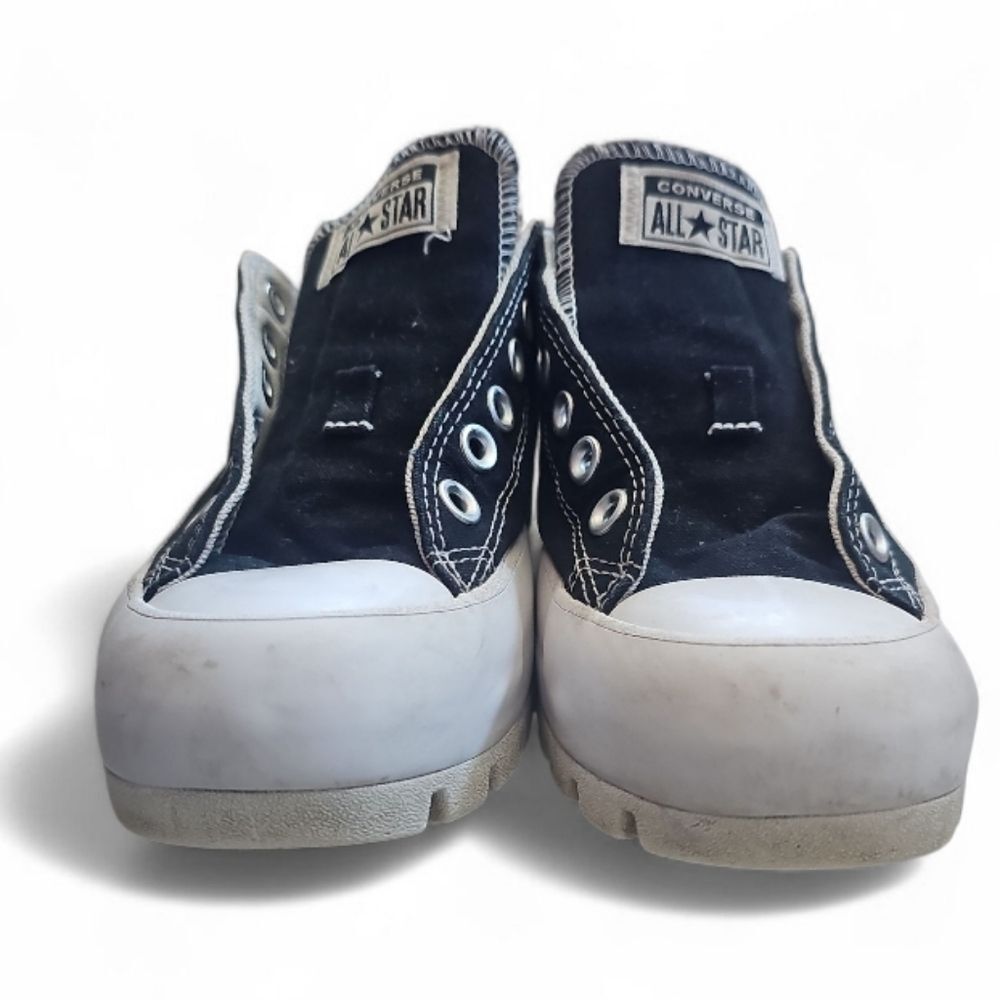 Converse Run Star Lugged Platform Sneakers Black Canvas Women’s 7 Grunge Y2K - Picture 6 of 10